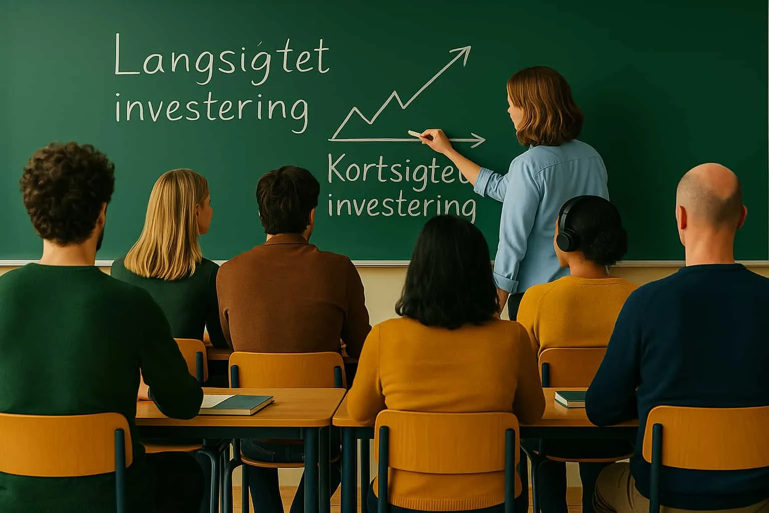 Investeringsstregier langsigtet kortsigtet klasseværelse