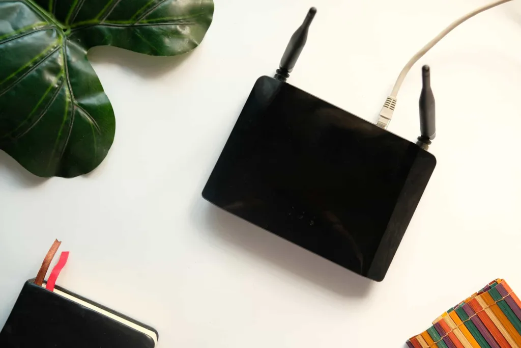 Internethastighed fiberboks router