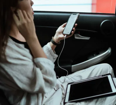 Wifi i bilen tablet mobiltelefon bil